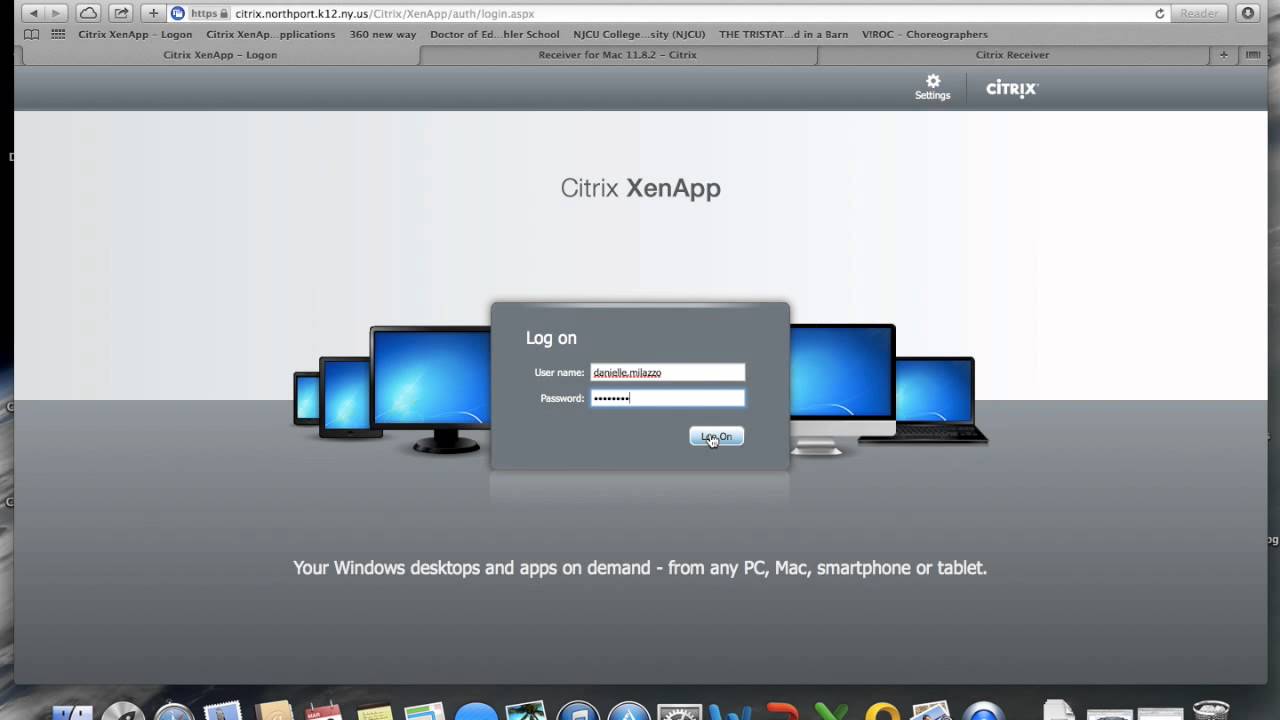 Citrix ica client add on